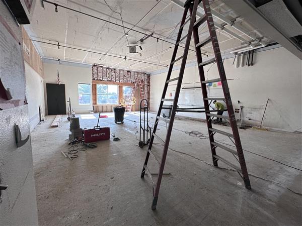 Construction Shop renovation